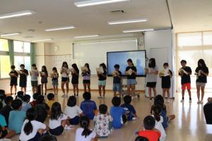 音読朝会 5・6年