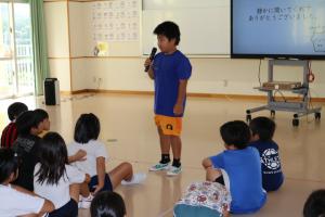 音読朝会 5・6年